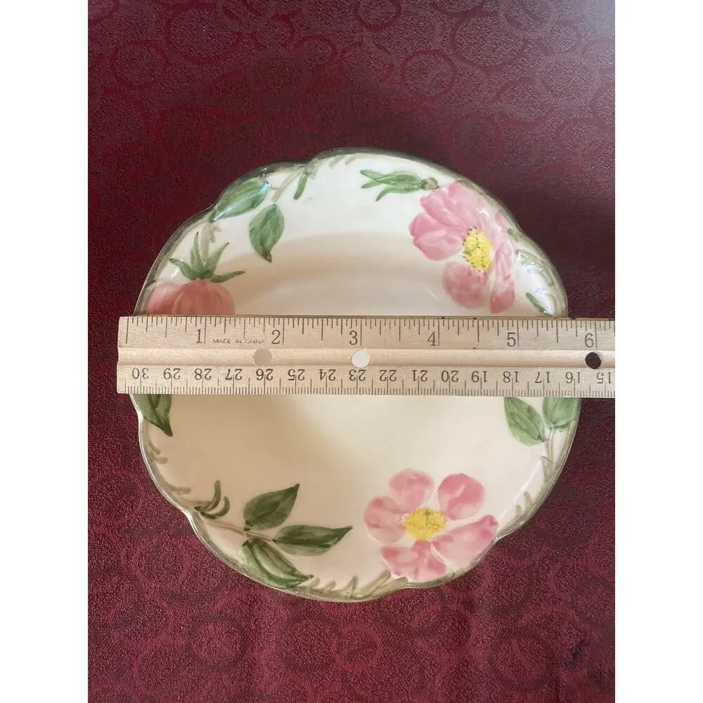 Franciscan Desert Rose Cereal Bowl Lot of 4 1947 Hand Decorated USA Backstamp